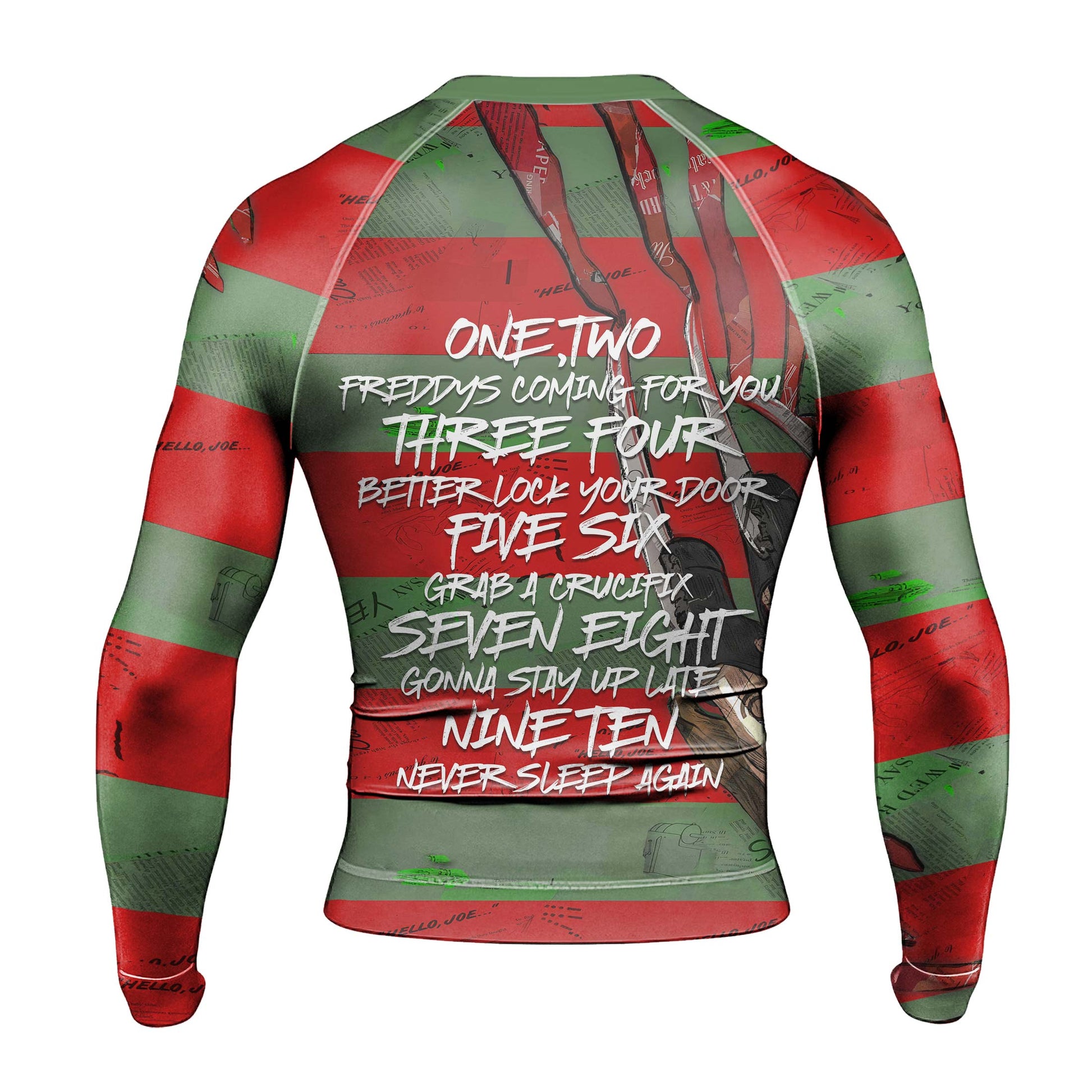 Freddy Krueger Rash Guard