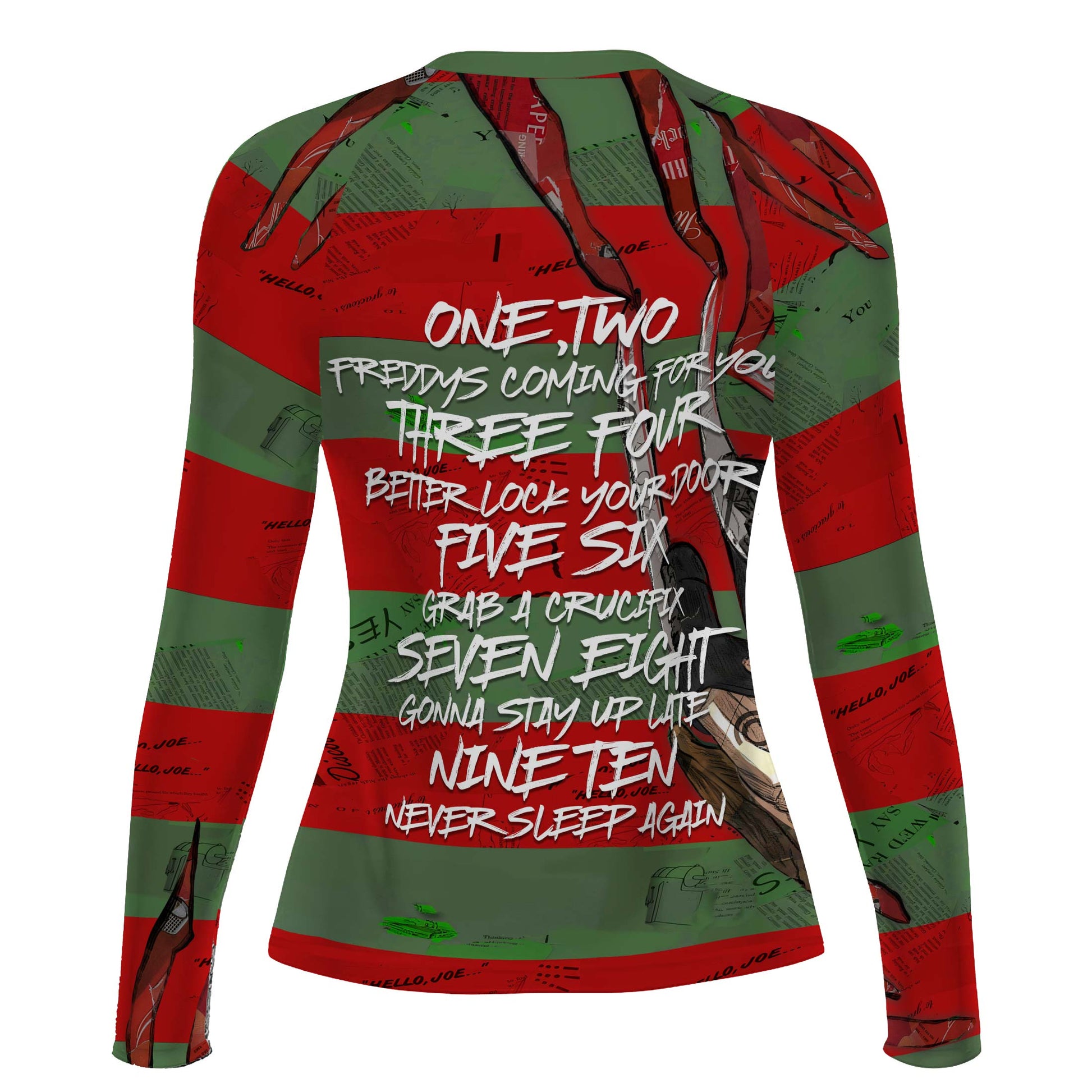 Freddy Krueger Rash Guard