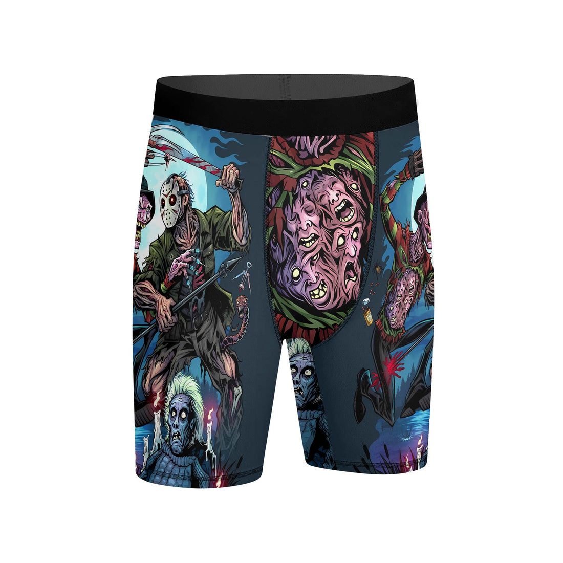 Freddy-vs-Jason-Compression-Shorts