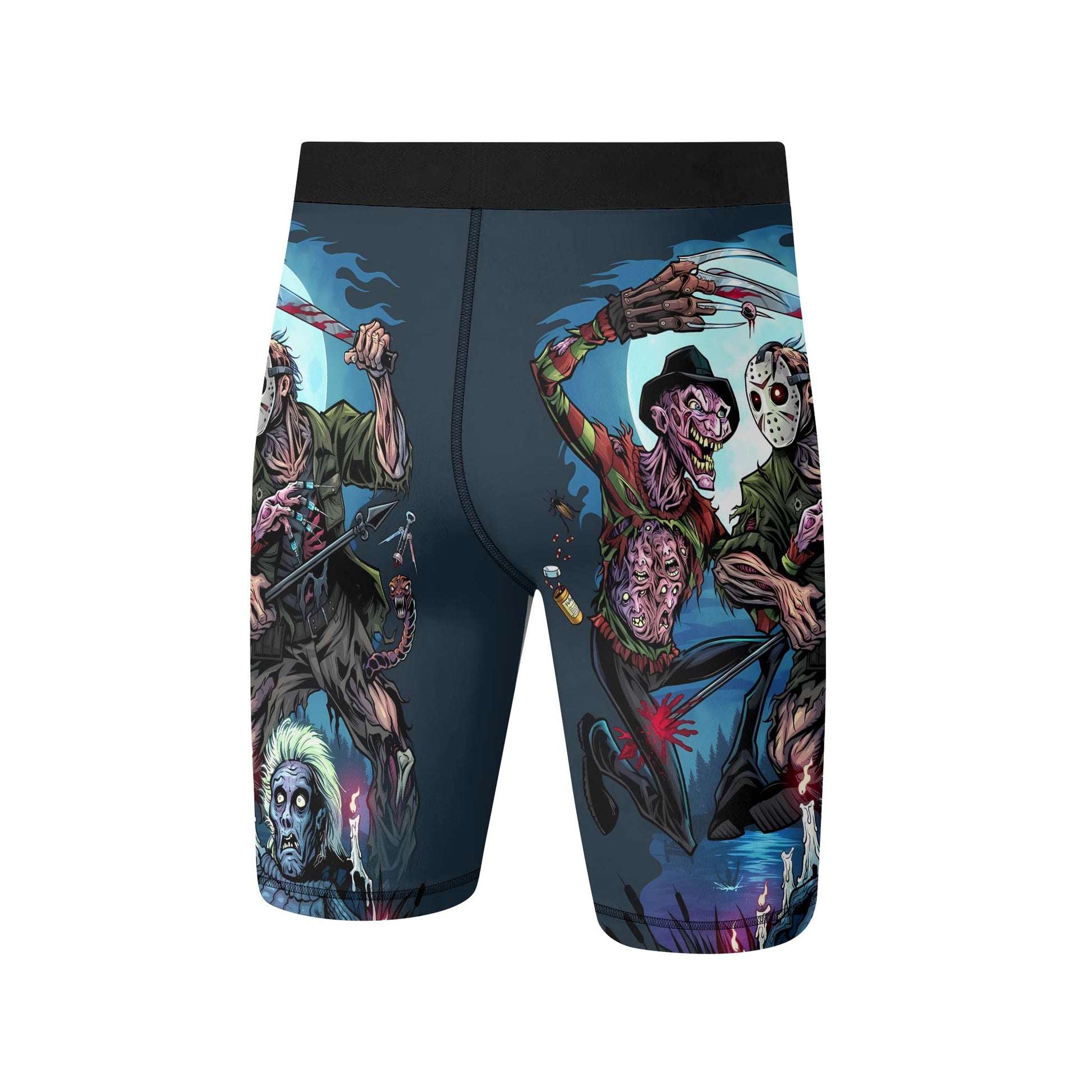 Freddy-vs-Jason-Compression-Shorts