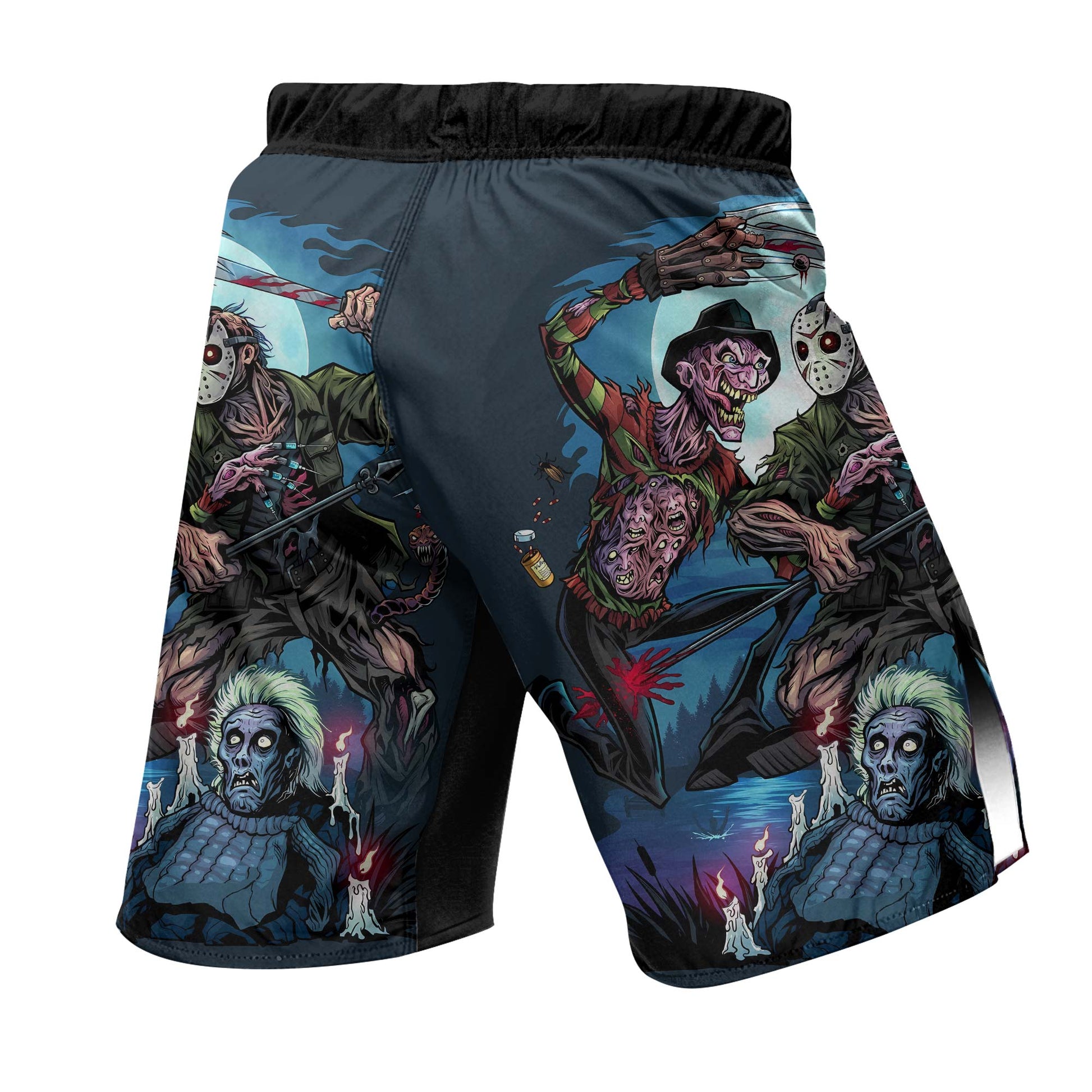 Freddy vs Jason Fight Shorts