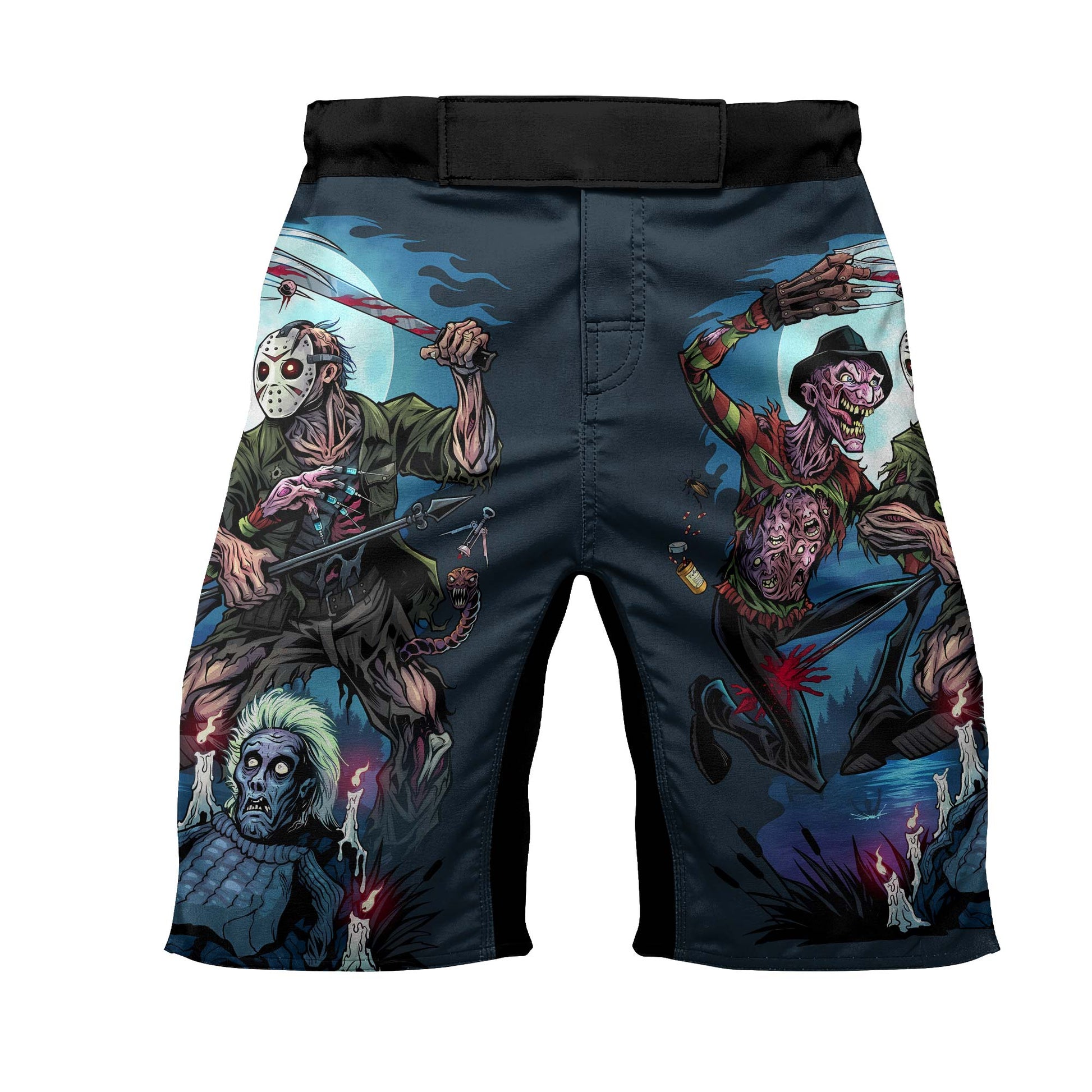 Freddy vs Jason Fight Shorts