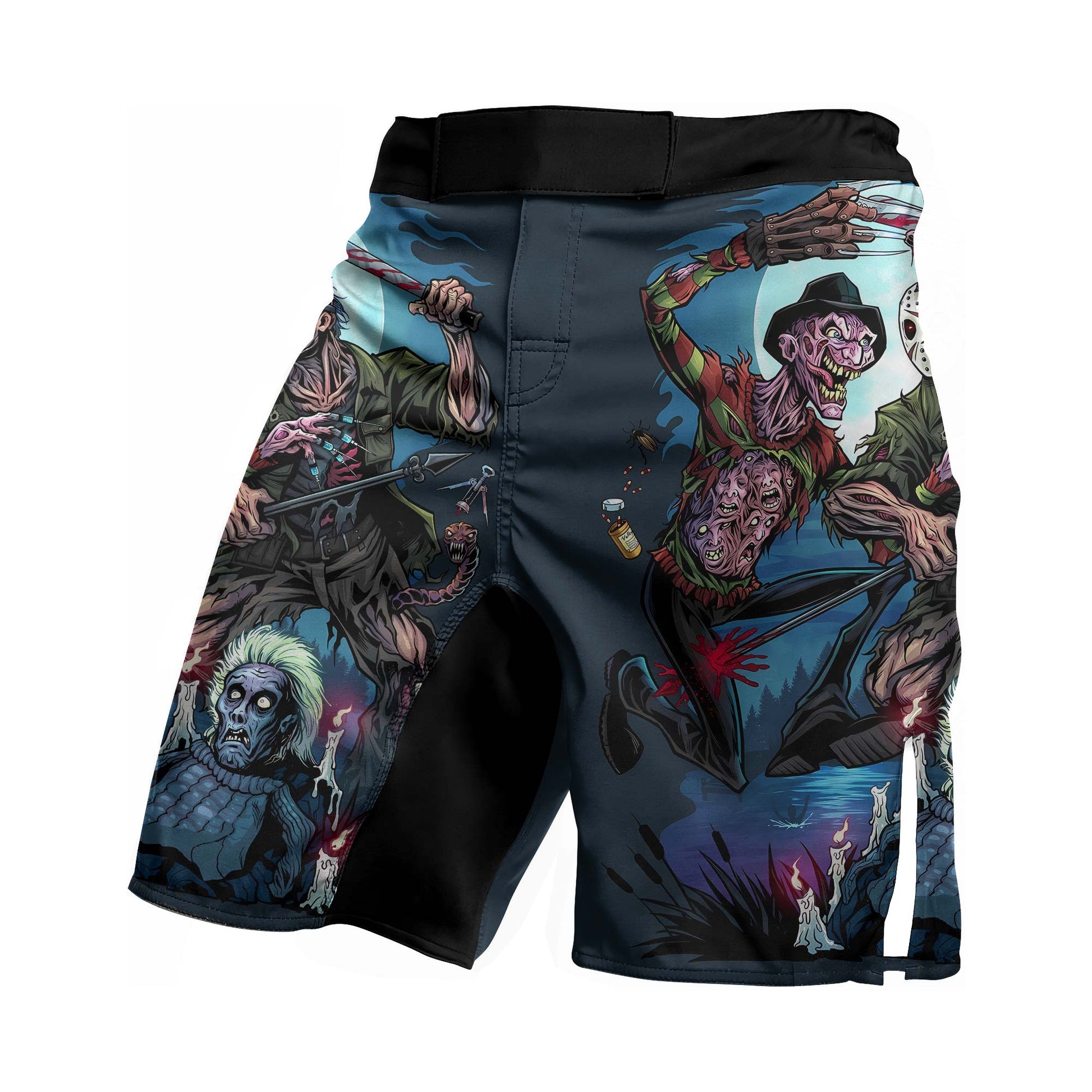 Freddy vs Jason Fight Shorts