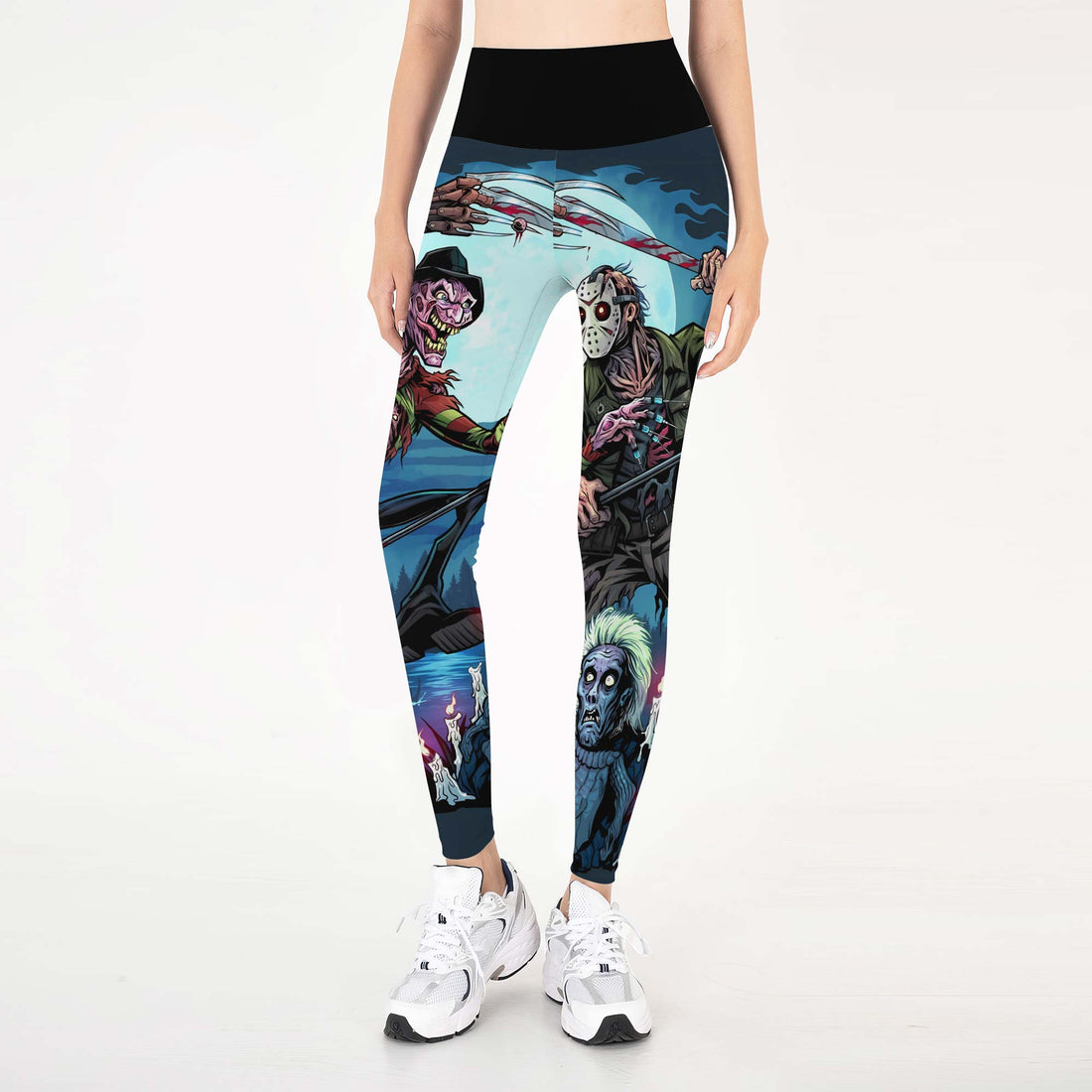 Freddy vs Jason Leggings