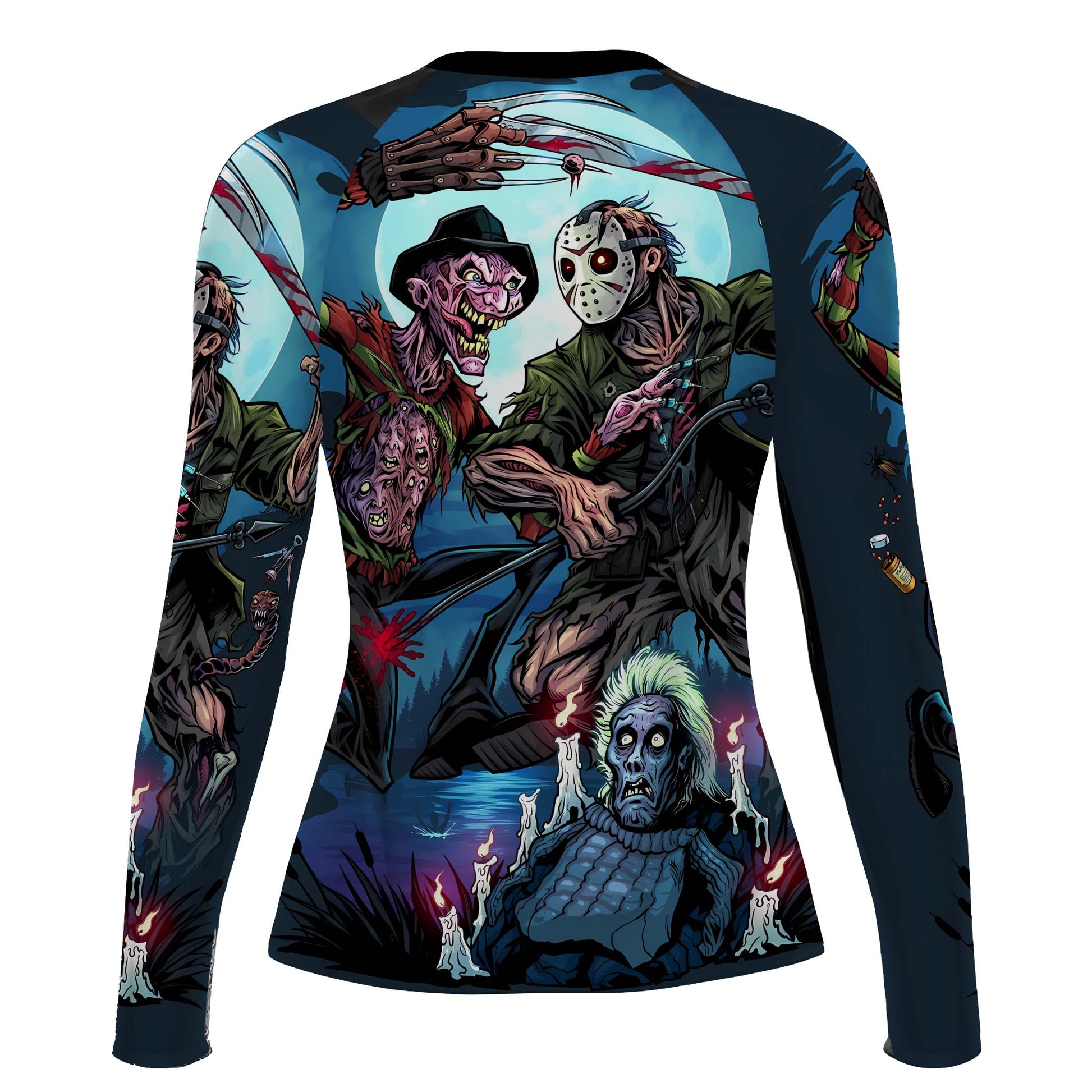 Freddy vs Jason Rash Guard