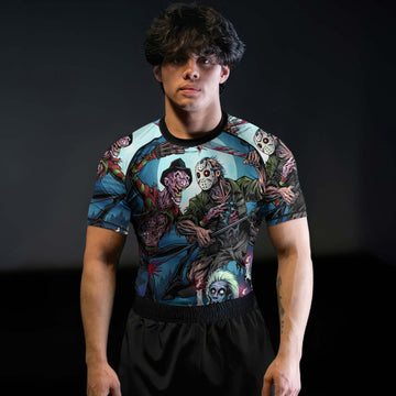Freddy vs Jason Rash Guard
