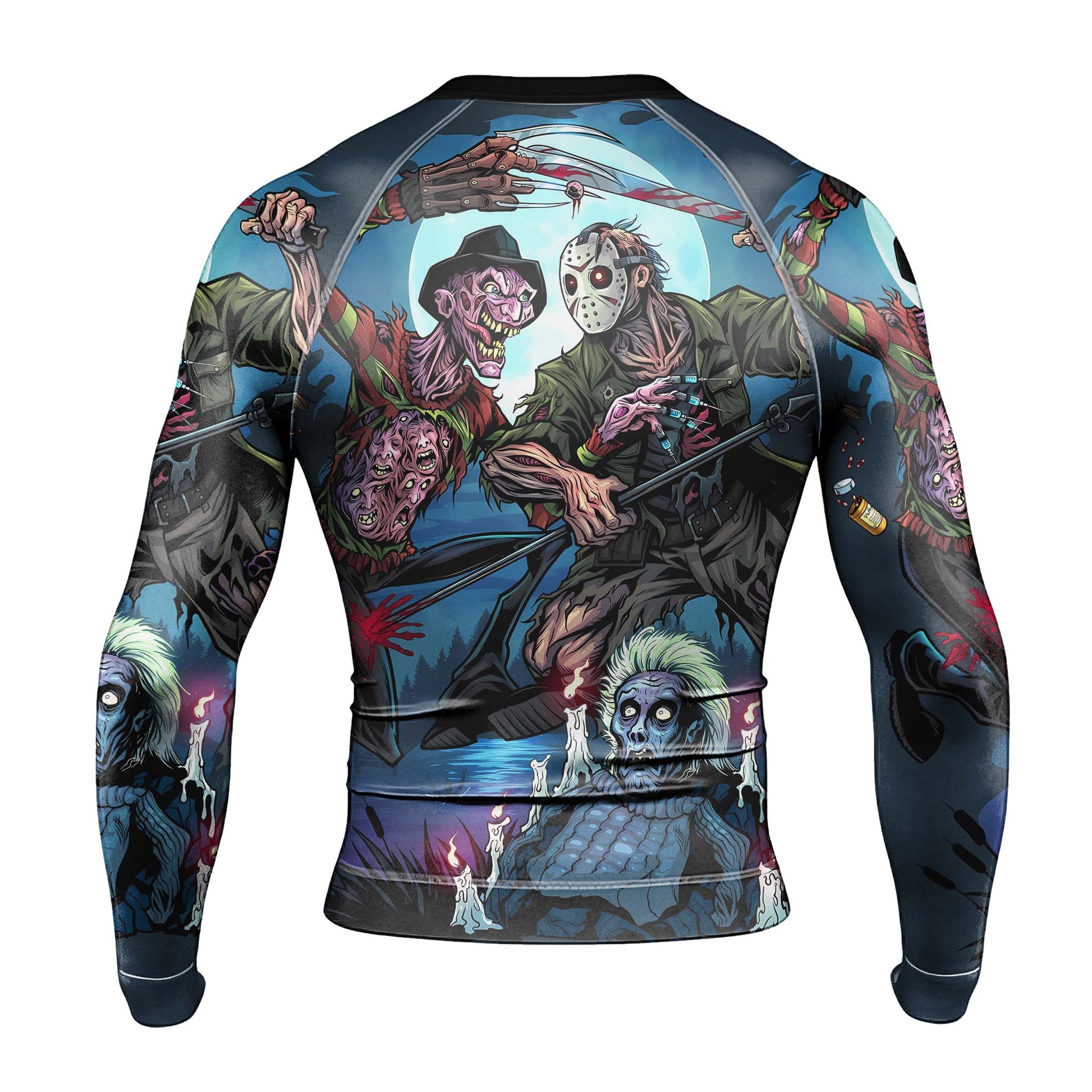 Freddy vs Jason Rash Guard
