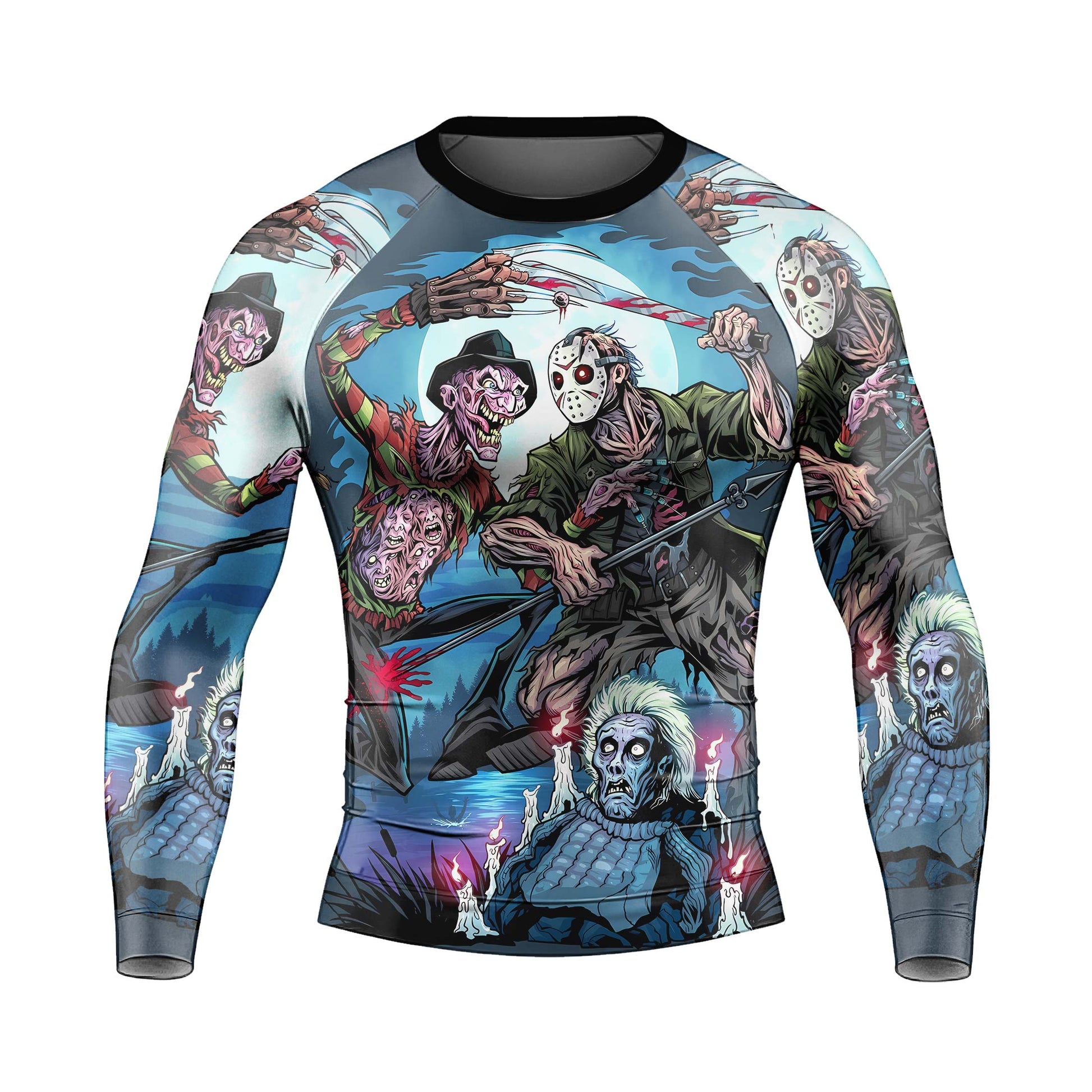Freddy vs Jason Rash Guard