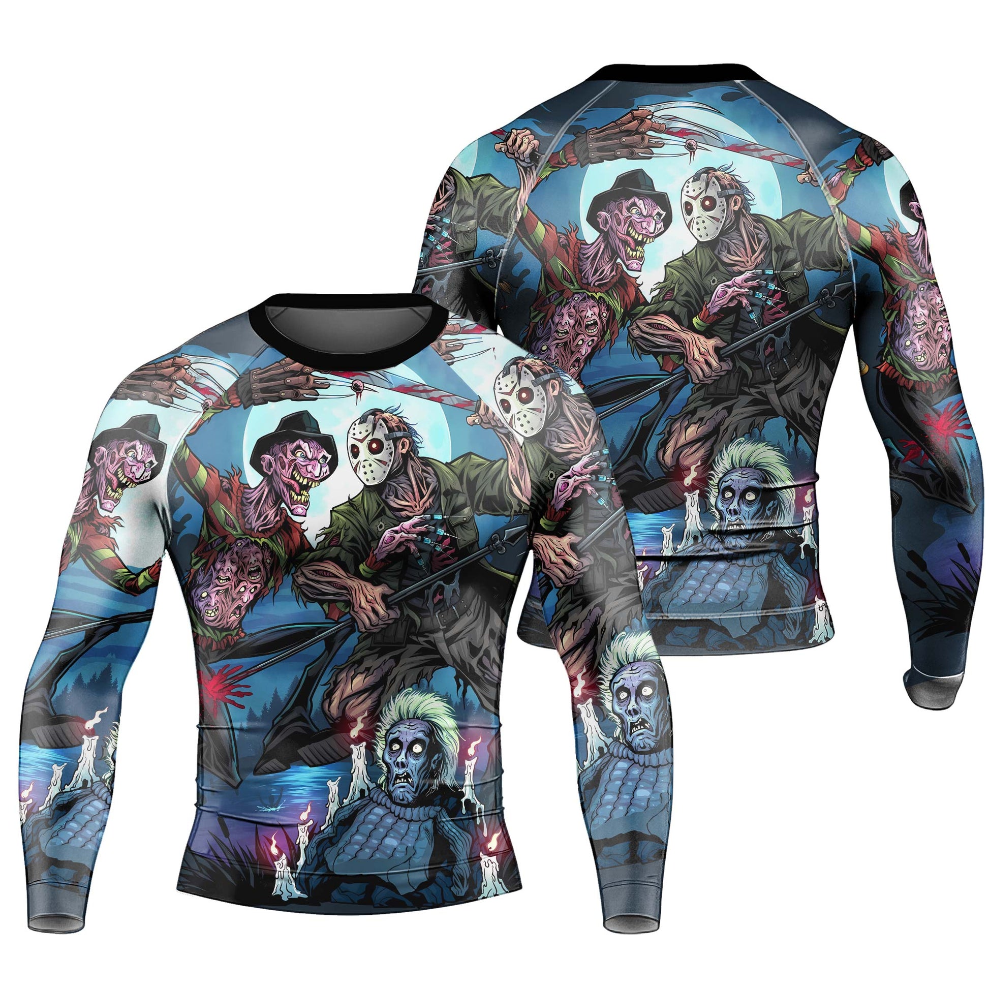 Freddy vs Jason Rash Guard