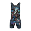 Freddy vs Jason Wrestling Singlet
