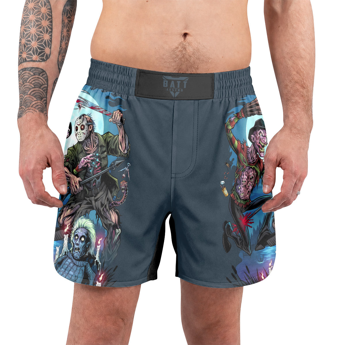 Freddy vs Jason Grappling Shorts