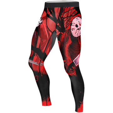Friday the 13th Men's Compression Leggings