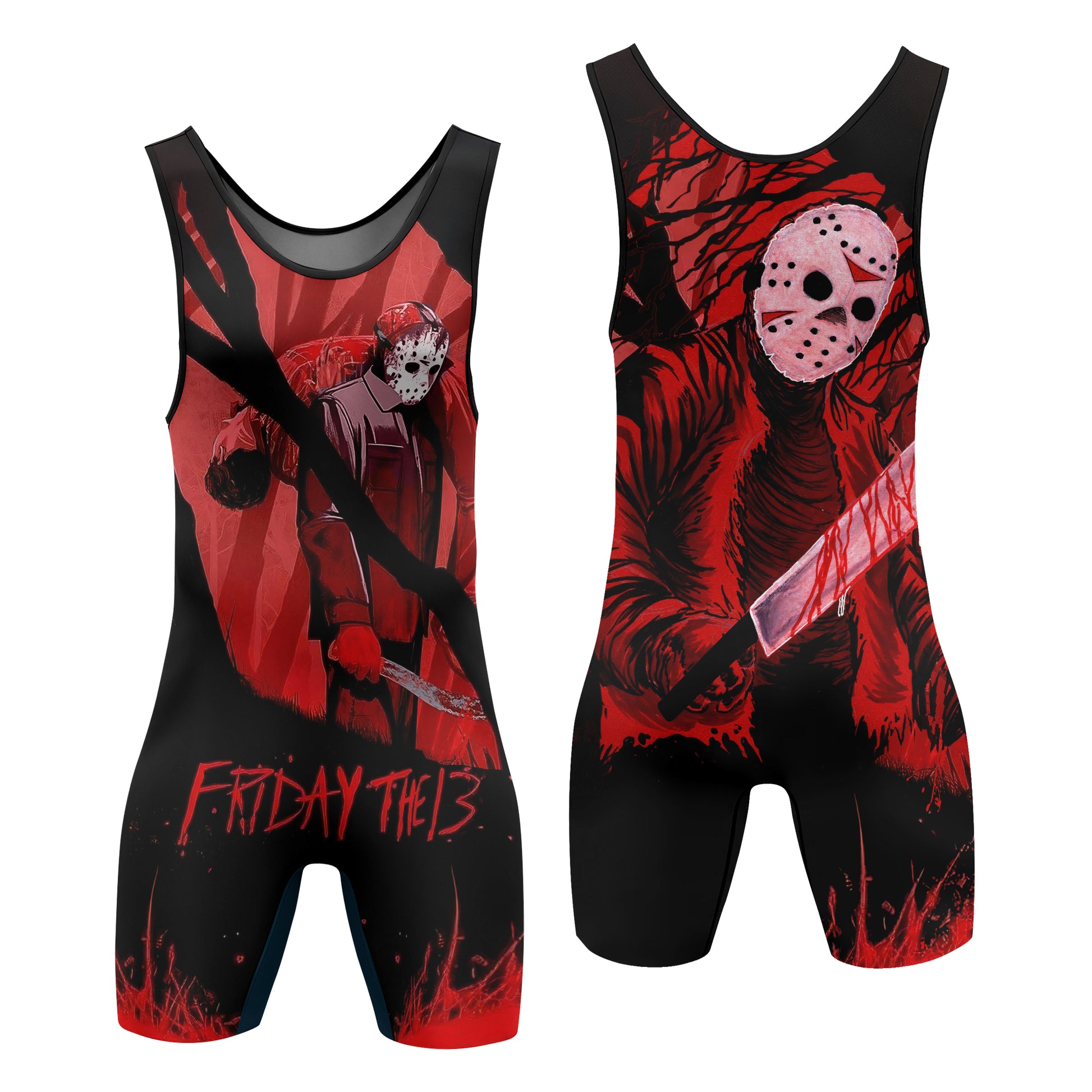 Friday the 13th Wrestling Singlet