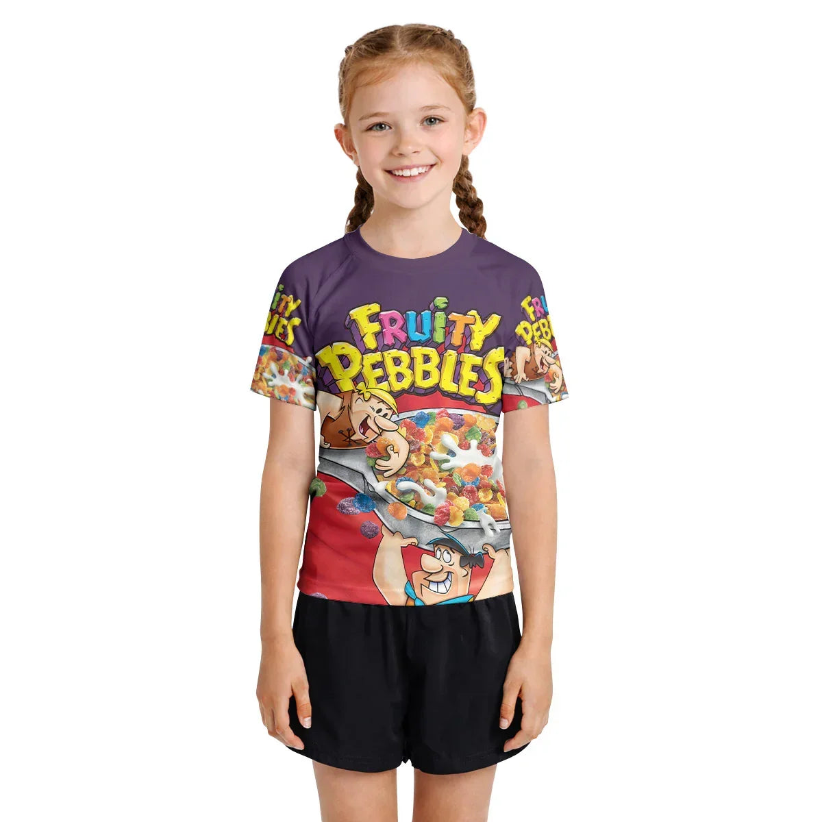 Fruity Pebbles Kids Rash Guard