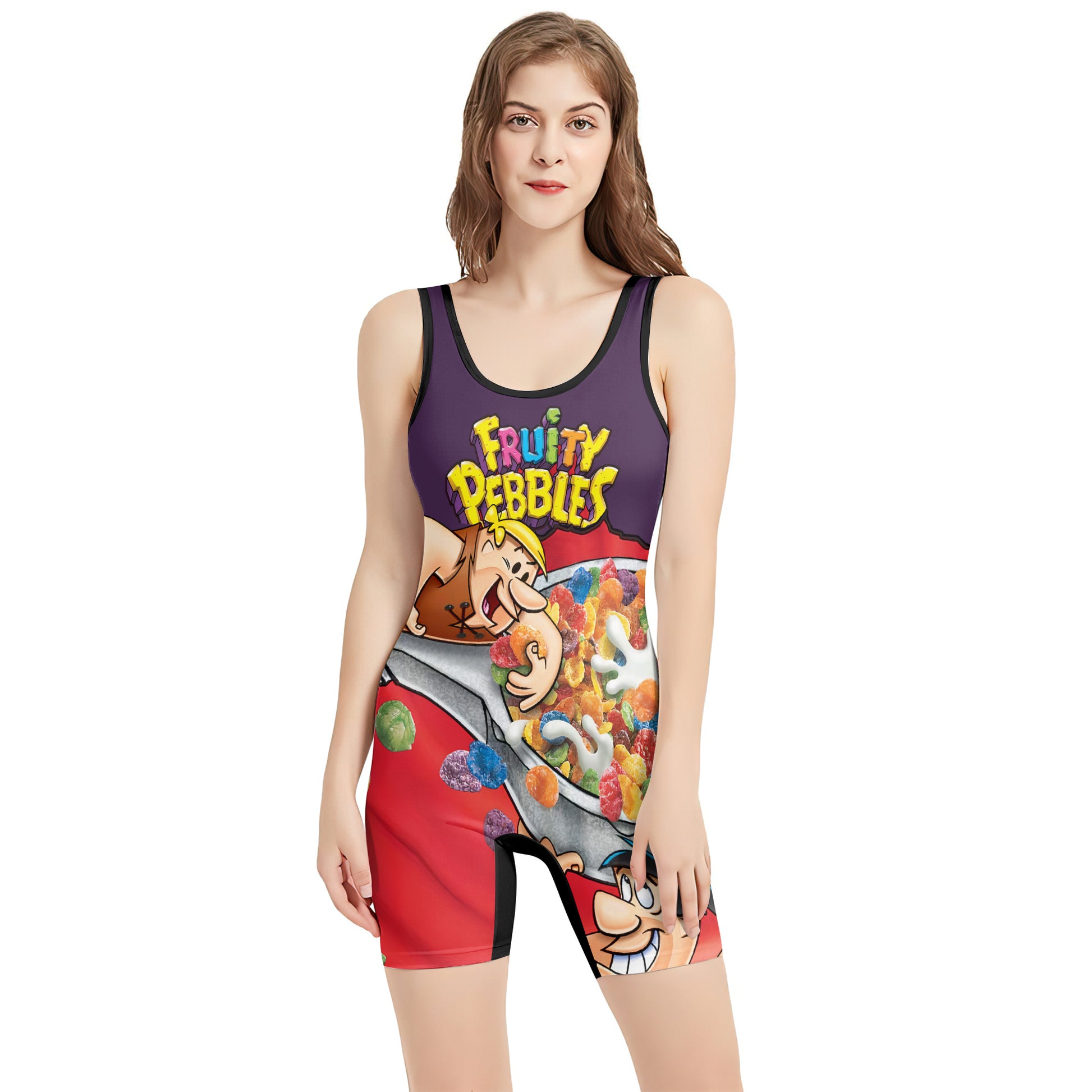 Fruity Pebbles Wrestling Singlet