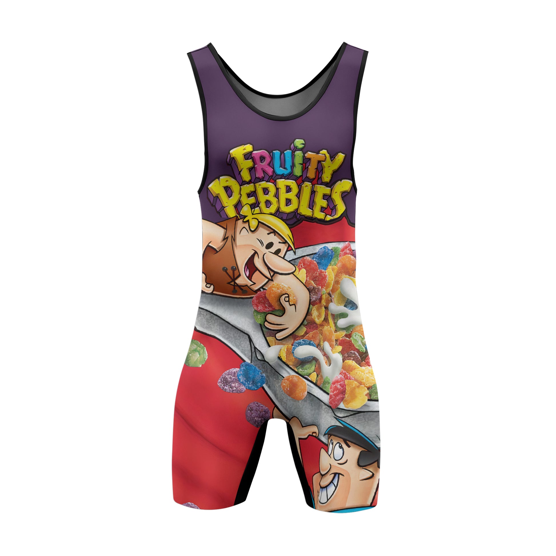 Fruity Pebbles Wrestling Singlet