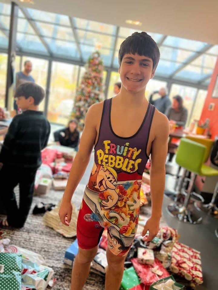 Fruity Pebbles Wrestling Singlet