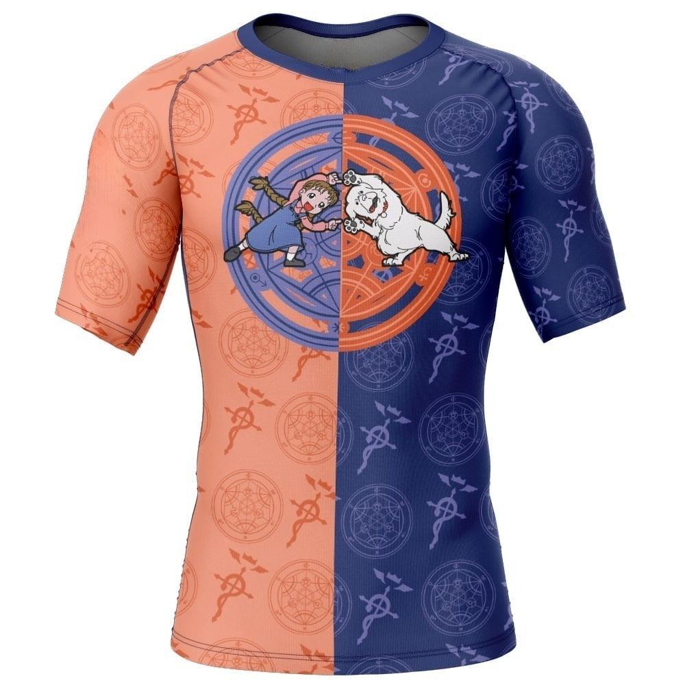 Fullmetal Alchemist Chimera Rash Guard | Athletic Wear