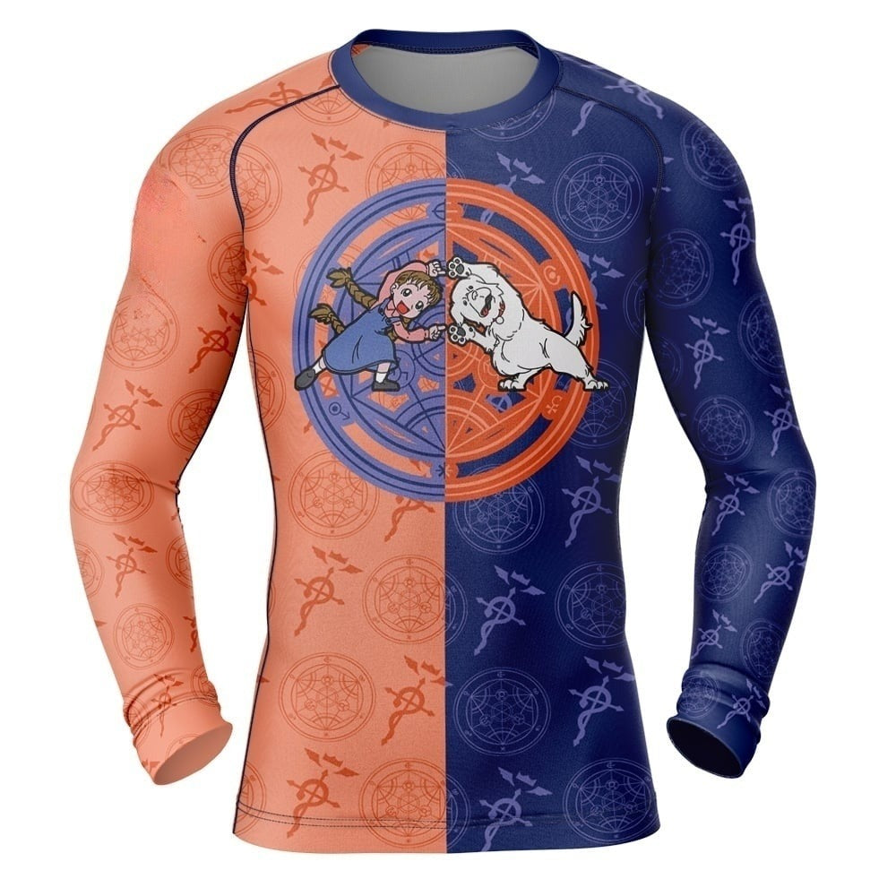 Fullmetal Alchemist Chimera Rash Guard