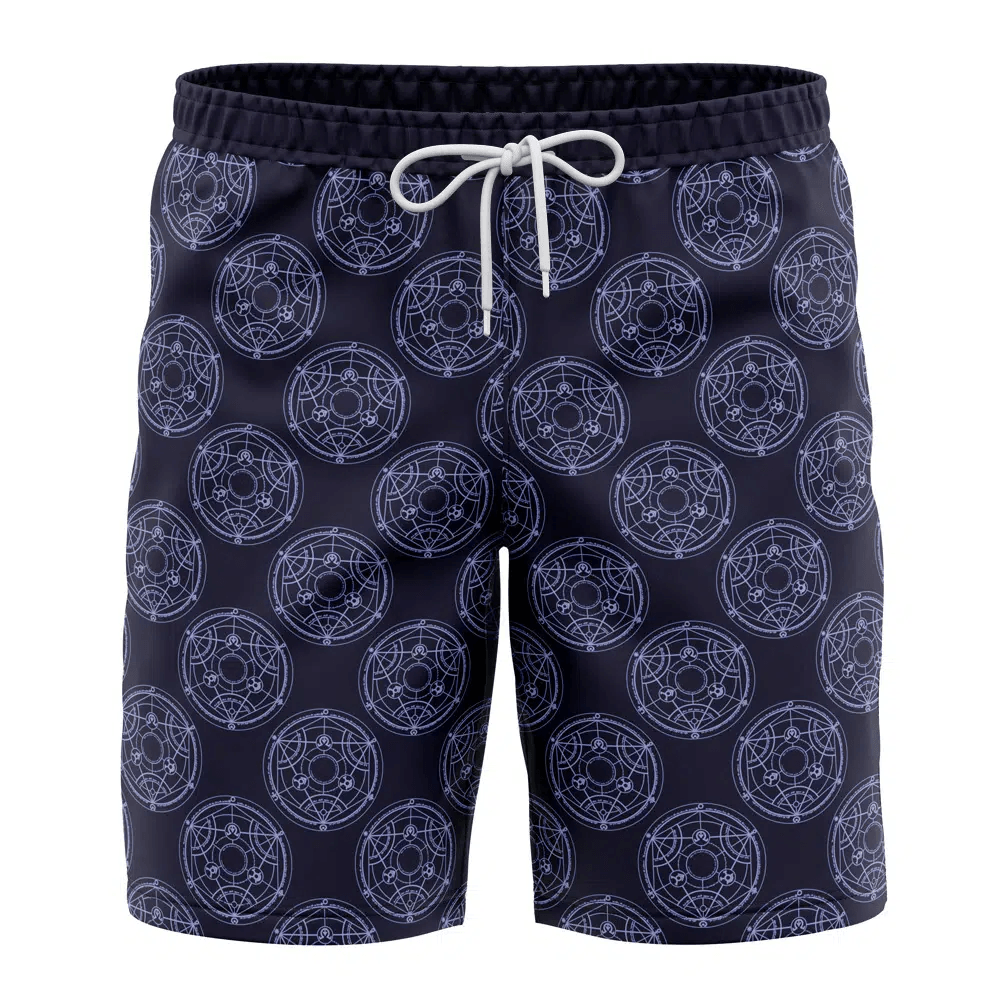 Fullmetal Alchemist Magic Circle Swim Trunks