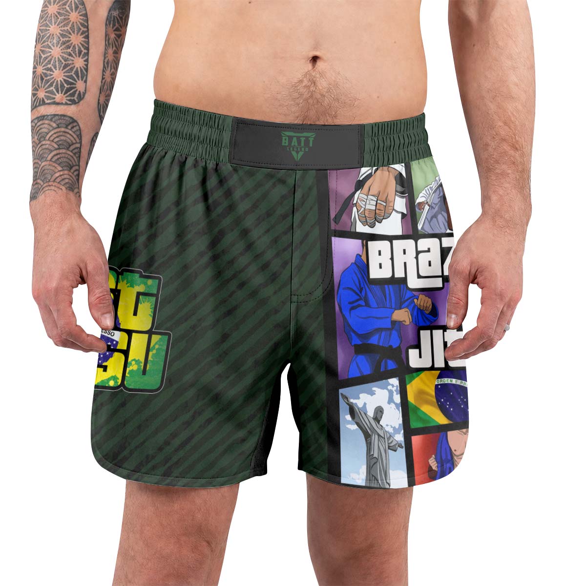 GTA Brazilian Jiu Jitsu Grappling Shorts