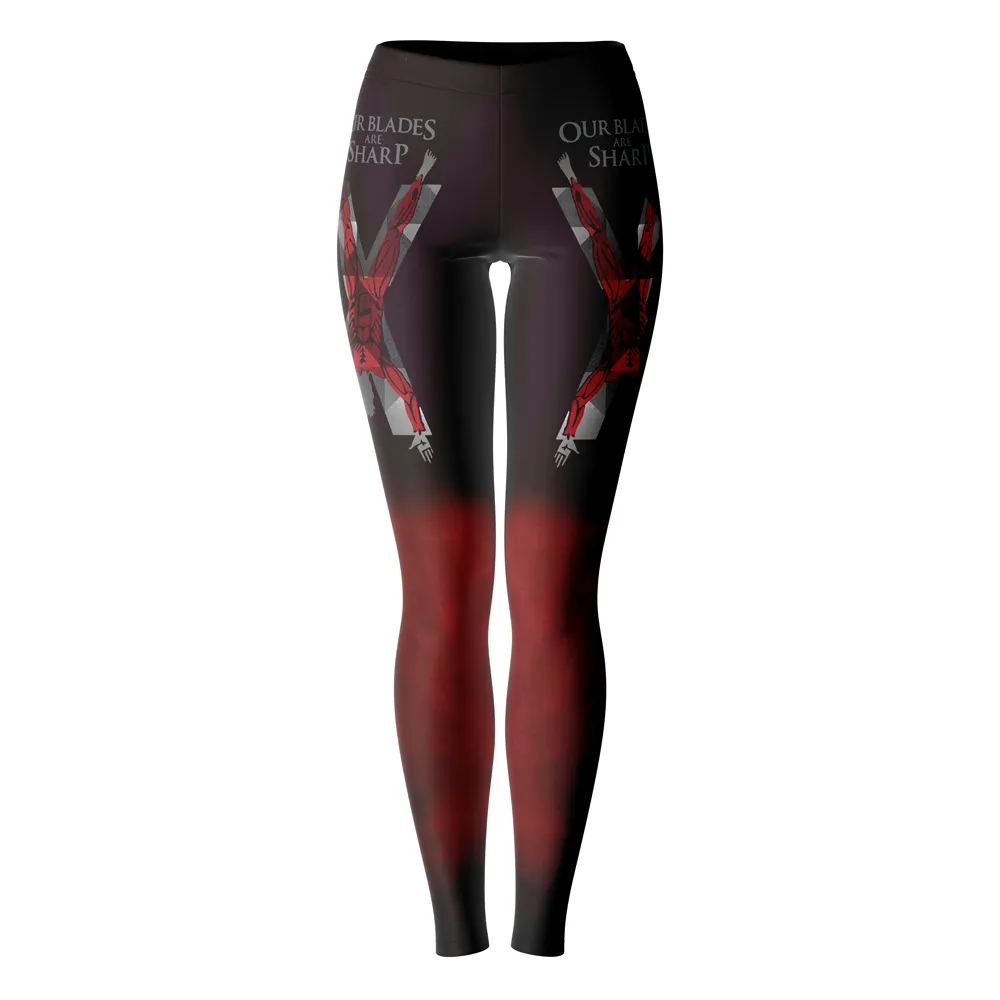 Game of Throne House Bolton Leggings