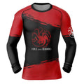 Game of Throne Targaryen Long Sleeve Rash Guard