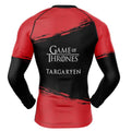Game of Throne Targaryen Long Sleeve Rash Guard