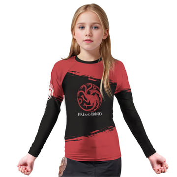 Game of Throne Targaryen Kids Rash Guard