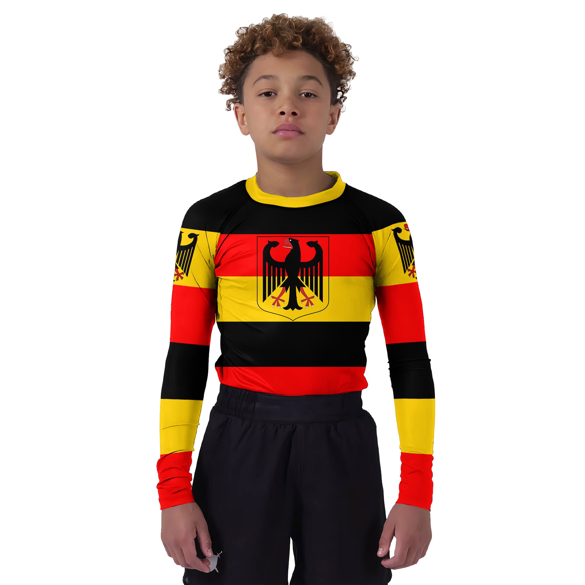 Germany Eagle Kids Rash Guard