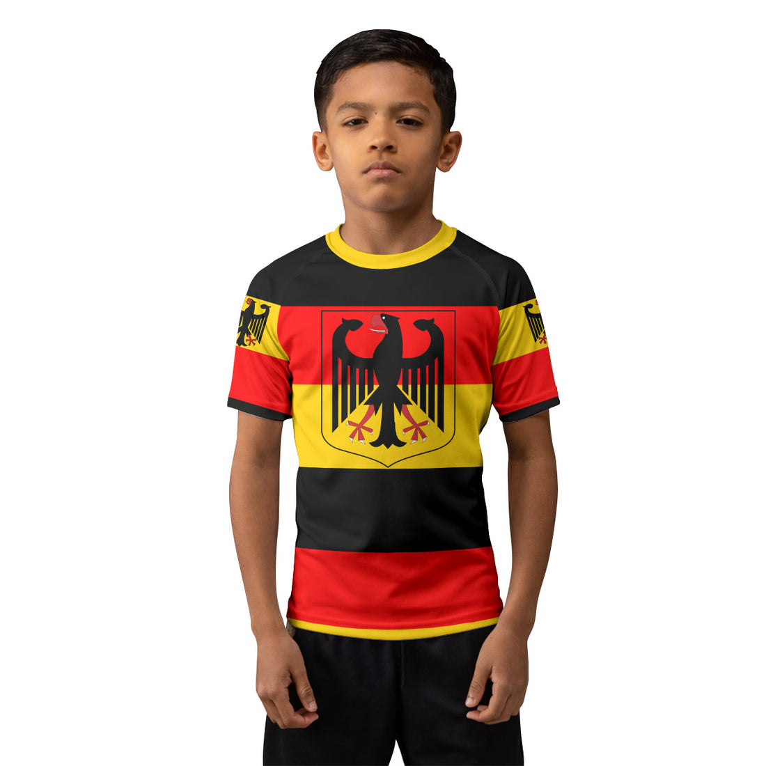 Germany Eagle Kids Rash Guard