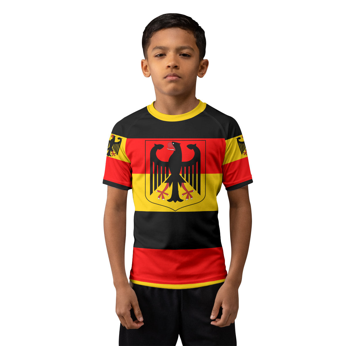 Germany Eagle Kids Rash Guard