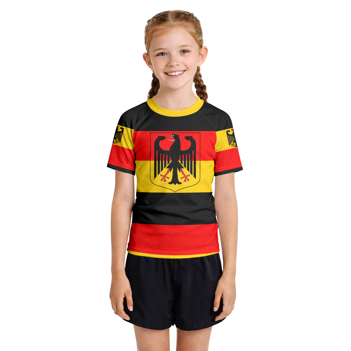 Germany Eagle Kids Rash Guard