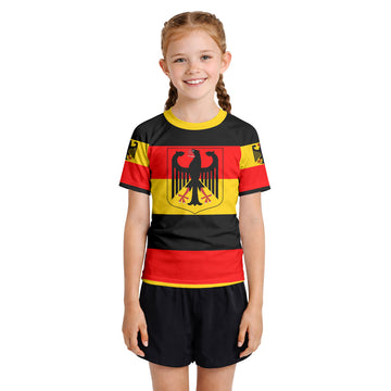 Germany Eagle Kids Rash Guard