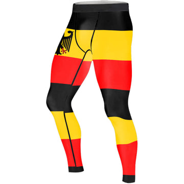Germany Eagle Men's Compression Leggings