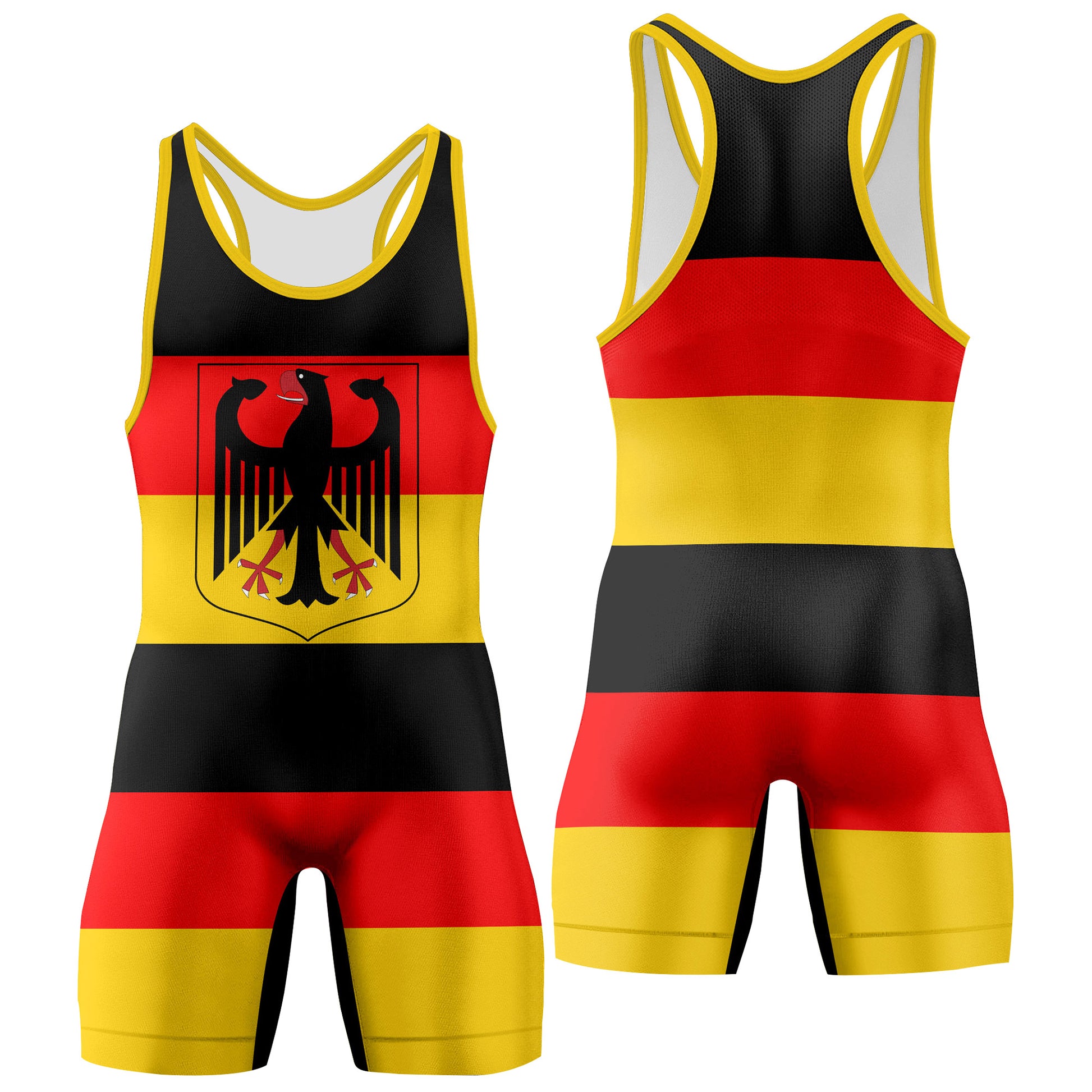 Germany Eagle Wrestling Singlet
