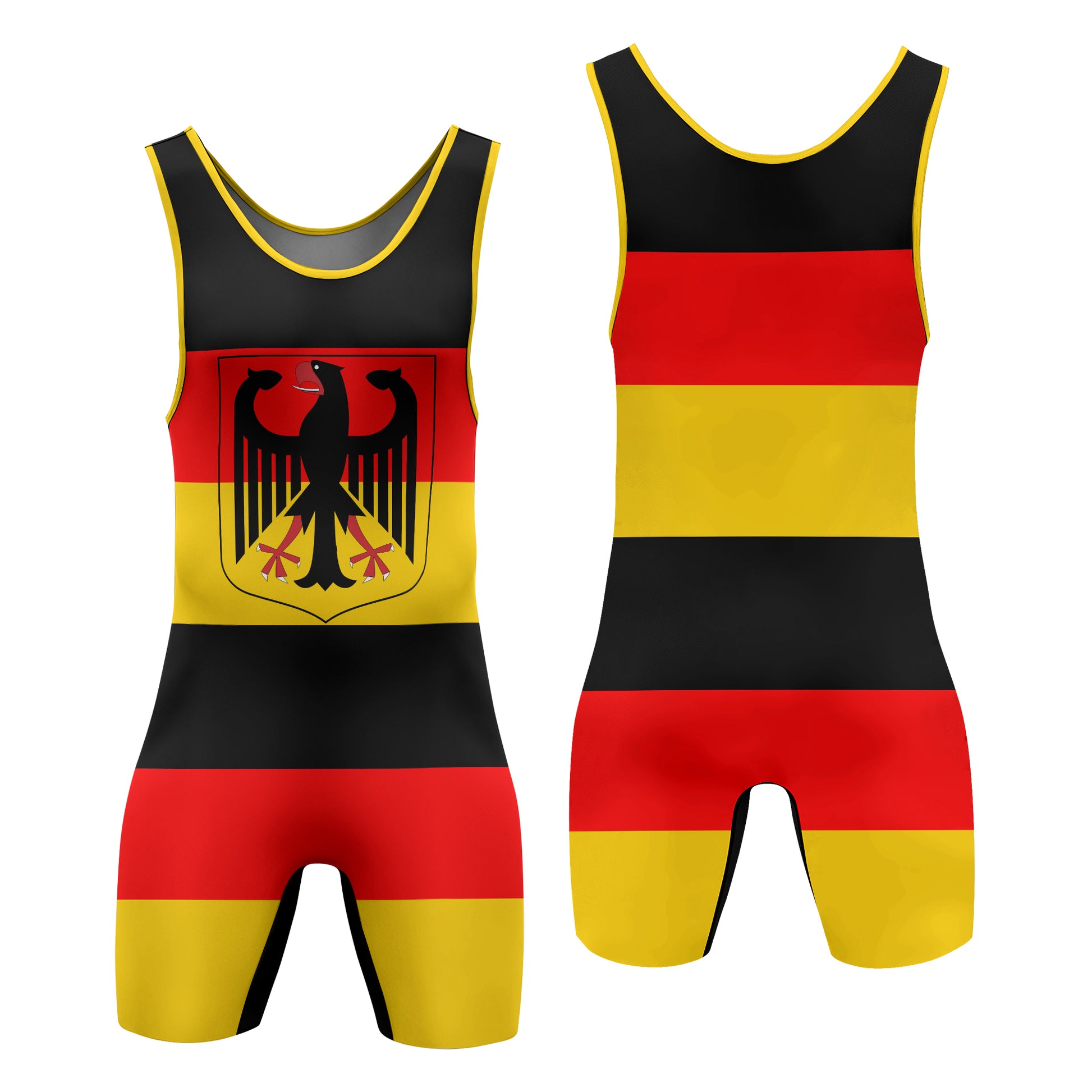 Germany Eagle Wrestling Singlet