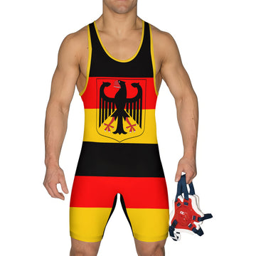 Germany Eagle Wrestling Singlet