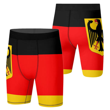Germany Flag Compression Shorts