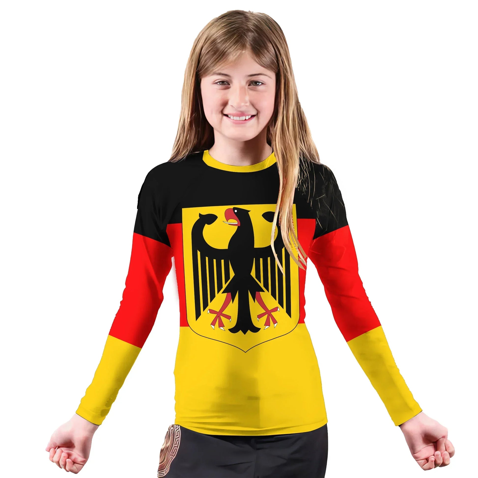 Germany Flag Kids Rash Guard