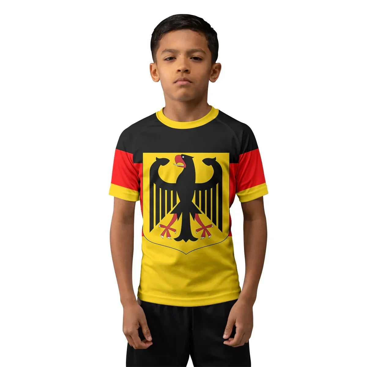 Germany Flag Kids Rash Guard