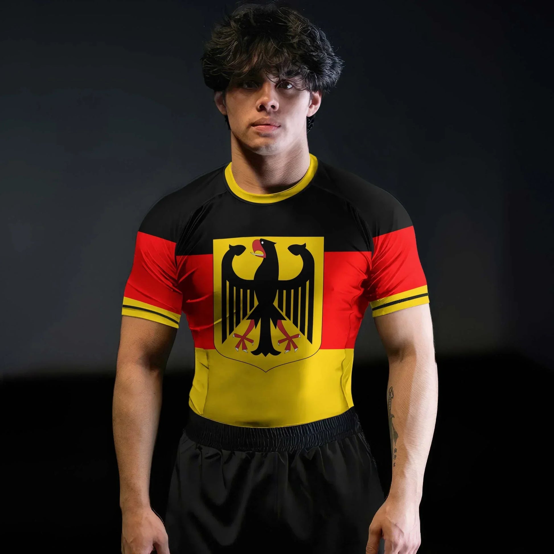 Germany Flag Rash Guard