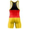 Germany Flag Wrestling Singlet