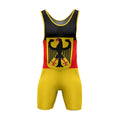 Germany Flag Wrestling Singlet