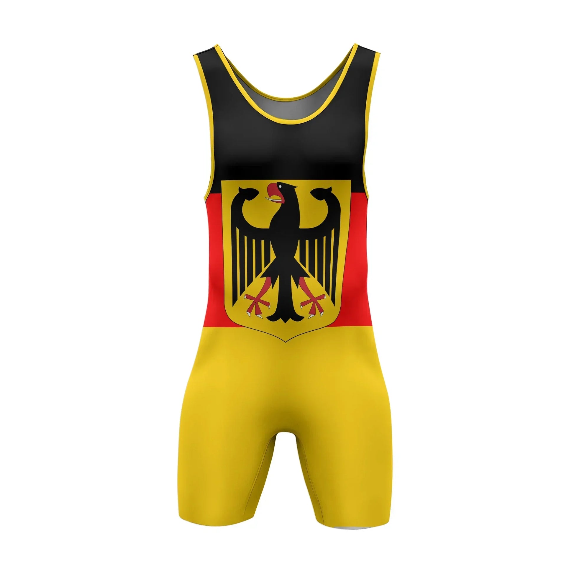 Germany Flag Wrestling Singlet