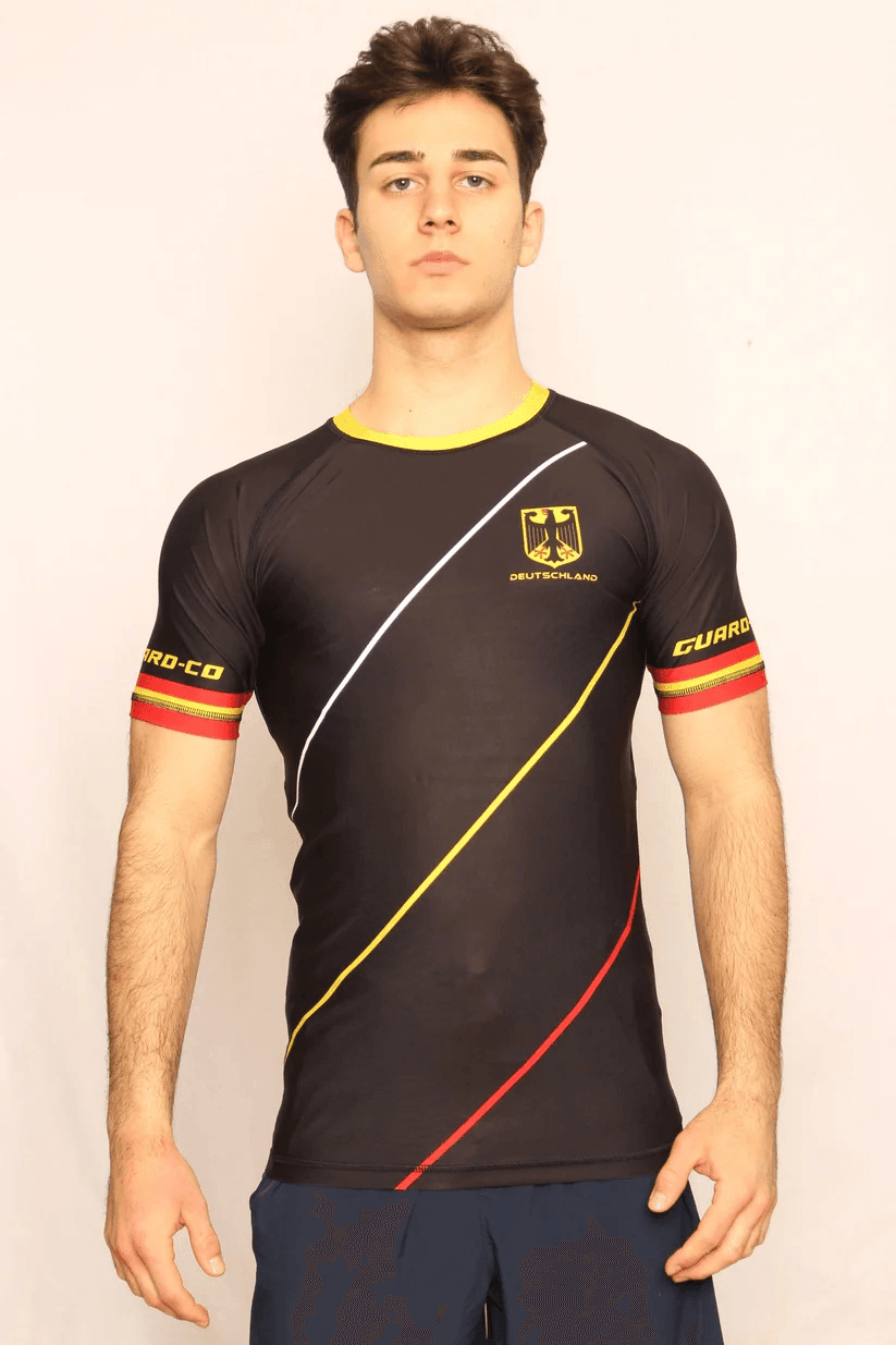 Germany Short Sleeve Rash Guard