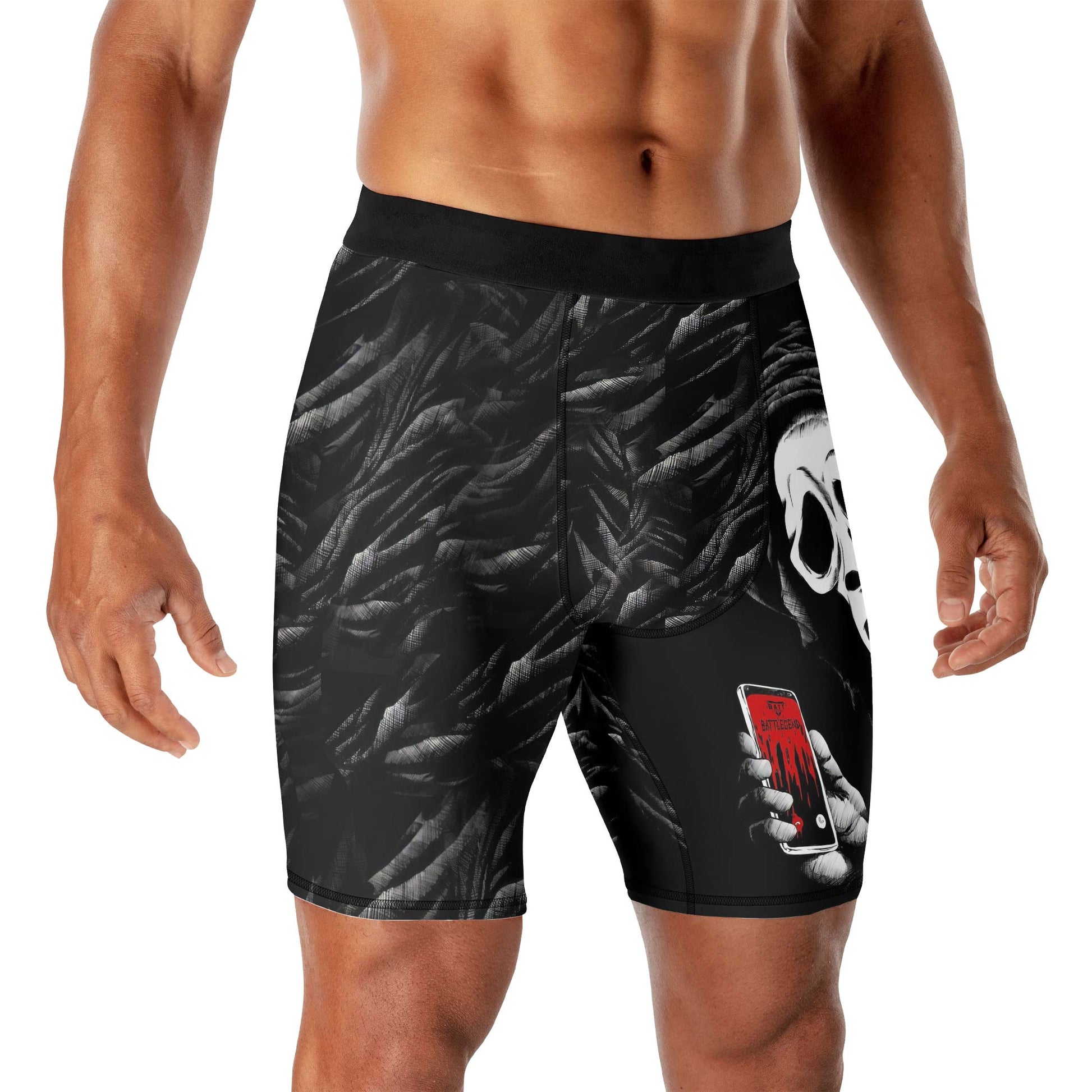 Ghostface Call Compression Shorts