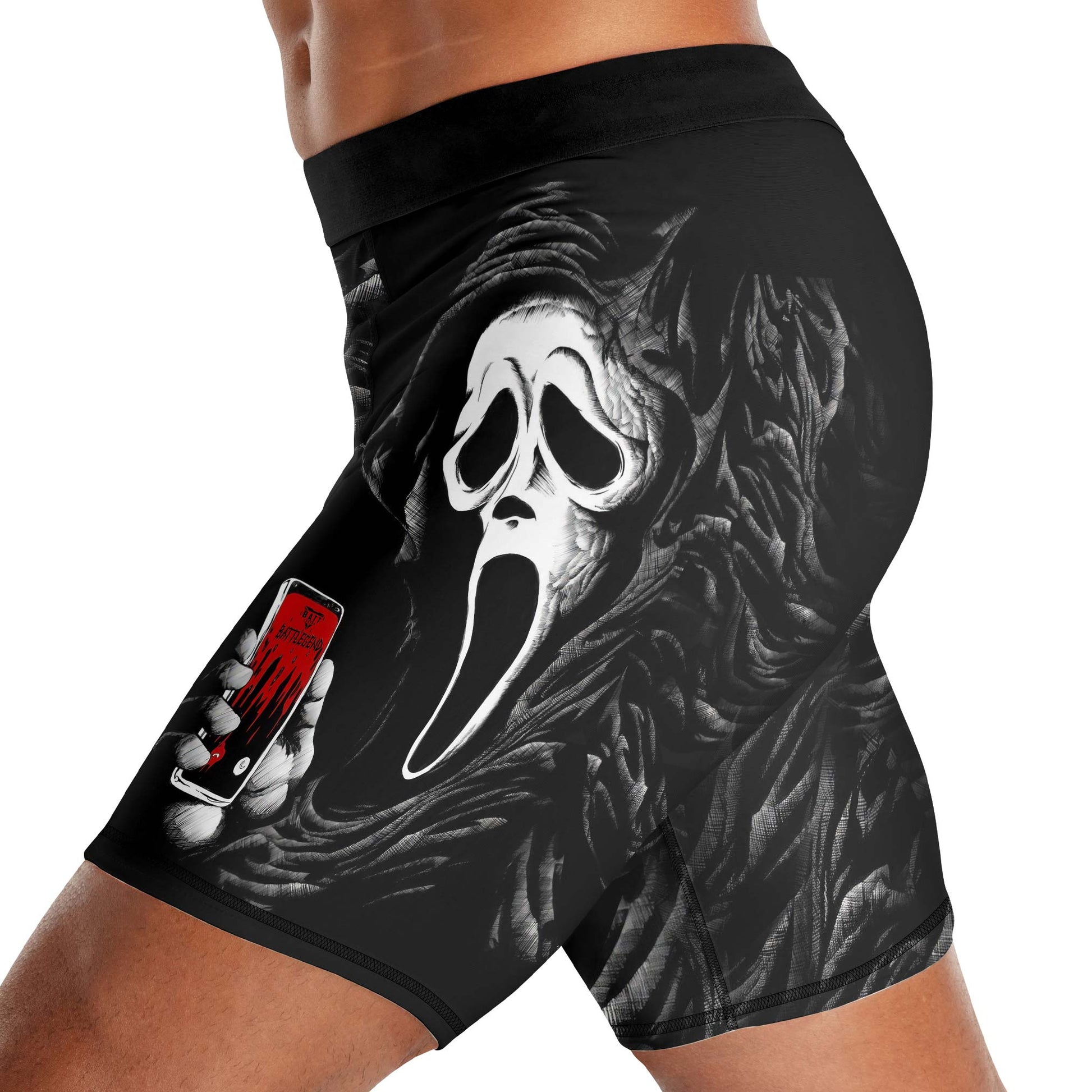 Ghostface Call Compression Shorts