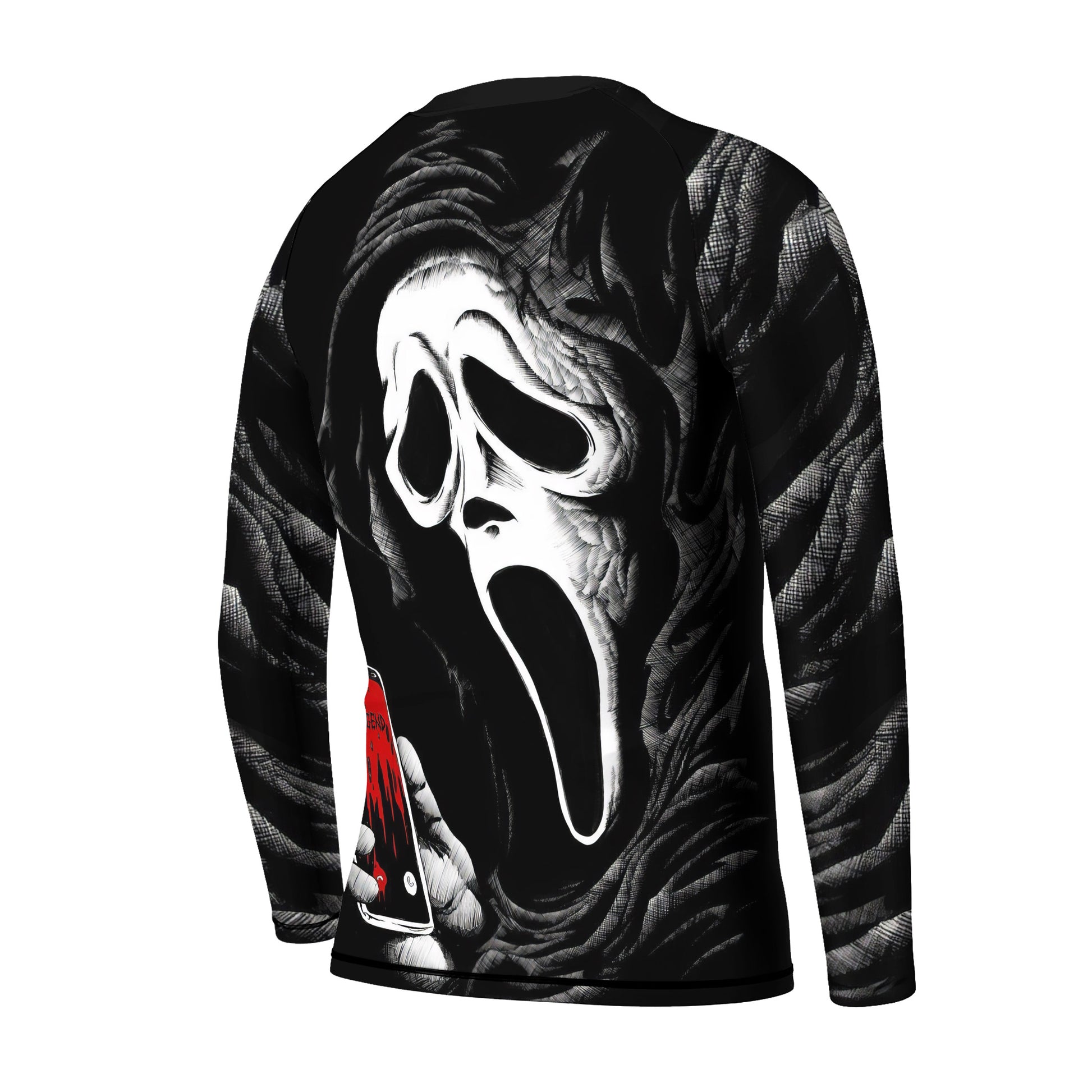 Ghostface Call Kids Rash Guard