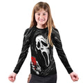 Ghostface Call Kids Rash Guard